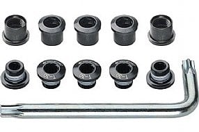 FSA Torx T-30 Alloy Double Chainring Nut/Bolt Set 