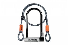 Kryptonite Kryptolok Standard U-Lock with Flex Cable