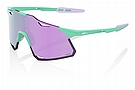 100% Hypercraft Sunglasses Soft Tact Mint/HiPER Lavender Mirror Lens