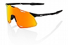 100% Hypercraft Sunglasses Matte Black/HiPER Red Multilayer Mirror Lens