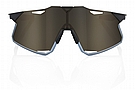 100% Hypercraft Sunglasses Matte Black/Soft Gold Mirror Lens