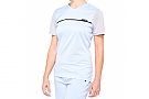 100% Womens Ridecamp Jersey Powder Blue/Grey