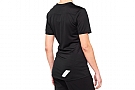 100% Womens Ridecamp Jersey Black/Grey