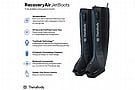 RecoveryAir JetBoots Pneumatic Leg Compression System 9