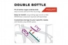 Wolf Tooth Components B-RAD Double Bottle Adapter 1