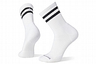 Smartwool Athletic Targeted Cushion Stripe Crew Sock White/Black