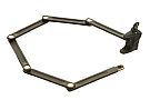 Abus Bordo Lite 6050 Folding Lock Abus Bordo Lite Key Lock