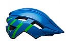 Bell Sidetrack II Child Helmet Strike Gloss Blue/Green