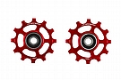 CeramicSpeed SRAM AXS Road 12s NW Pulley Wheels Red - 12T Narrow Wide