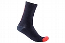 Castelli Bandito Wool 18 Sock Savile Blue/Red