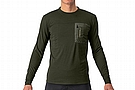 Castelli Mens Unlimited Merino Long Sleeve Military Green