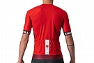Castelli Mens Entrata VI Jersey Red/Bordeaux-Ivory