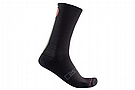 Castelli Mens Racing Stripe 18 Sock Black