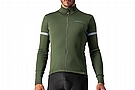 Castelli Mens Fondo 2 Jersey FZ Military Green/Silver Reflex