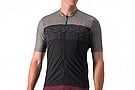 Castelli Mens Unlimited Entrata Jersey Gunmetal Gray/Black