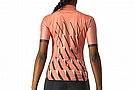 Castelli Womens Pendio Jersey Blush/Dark Gray-White
