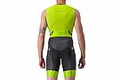 Castelli Mens Free Sanremo 2 Tri Suit Sleeveless Electric Lime/Niagara Blue
