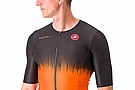 Castelli Mens Sanremo Ultra Speed Tri Suit Black/Brilliant Orange