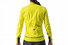 Castelli Womens Go Jacket Brilliant Yellow/Dark Gray