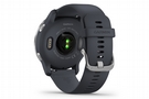 Garmin Venu 2 GPS Smartwatch Silver Bezel w/Granite Blue Case and Silicone Band