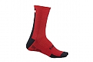Giro HRC Merino Wool Sock Dark Red/Black/Grey