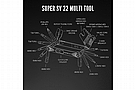 Lezyne Super SV Multi-Tool 22 - Silver