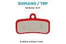 MTX Braking Red Label RACE Brake Pads Shimano 4-piston ALL