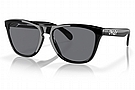 Oakley Frogskins Sunglasses Polished Black - Grey