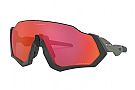 Oakley Flight Jacket Sunglasses Matte Steel - Prizm Trail Torch