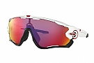 Oakley Jawbreaker Sunglasses Polished White - PRIZM Road Lenses