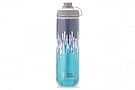 Polar Bottle Breakaway Muck Insulated 24oz Water Bottle Zipper - Slate Blue/Turquoise