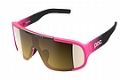 POC Aspire Sunglasses Fluor. Pink/Black Translucent-Violet/Gold Mirror