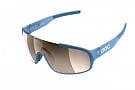 POC Crave Sunglasses Basalt Blue - Brown/Silver Mirror