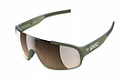 POC Crave Sunglasses Epidote Green Translucent-Brown/Silver Mirror