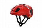 POC Ventral MIPS Road Helmet Prismane Red Matte