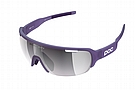 POC DO Half Blade Sunglasses Sapphire Purple Translucent-Violet/Silver Mirror