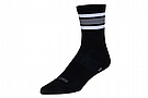 Sock Guy SGX 6 Inch Sock Throwback Black