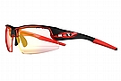 Tifosi Crit Sunglasses Black/Red - Clarion Red Fototec Lenses