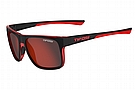 Tifosi Swick Sunglasses Satin Black/Crimson - Smoke Red