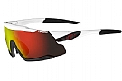 Tifosi Aethon Sunglasses White/Black, Clarion Blue/AC Red/Clear