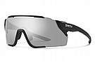 Smith Attack MAG MTB Sunglasses Matte Black - ChromaPop Platinum Lenses