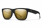 Smith Lowdown 2 Sunglasses Matte Black Gold - ChromaPop Polarized Black Gold 