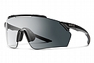 Smith Ruckus PivLock Sunglasses Black - Photochromic Clear to Gray Lenses