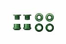 Wolf Tooth Components Set of 4 Alloy Chainring Bolts for 1x Drivetrains Green