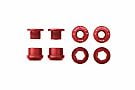 Wolf Tooth Components Set of 4 Alloy Chainring Bolts for 1x Drivetrains Red