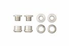 Wolf Tooth Components Set of 4 Alloy Chainring Bolts for 1x Drivetrains Silver 