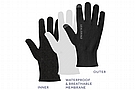 SealSkinz Waterproof All Weather Ultra Grip Knitted Gauntlet Black