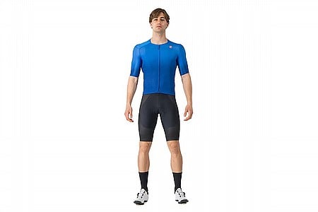 Castelli UPF LS JERSEY メンズ M 青 Jerseys Cycling Men UPF LONG SLEEVE JERSEY - Castelli Cycling