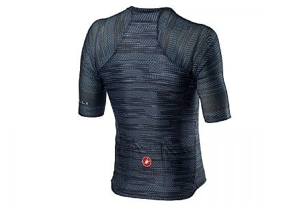 Castelli Tech 2 Short Sleeve Polo Shirt Light Steel Blue - M