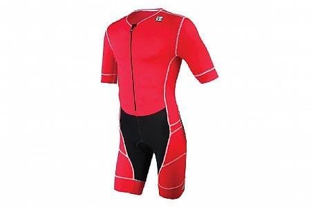 Louis Garneau Men's Sprint Tri Jersey - Large - Black / Red